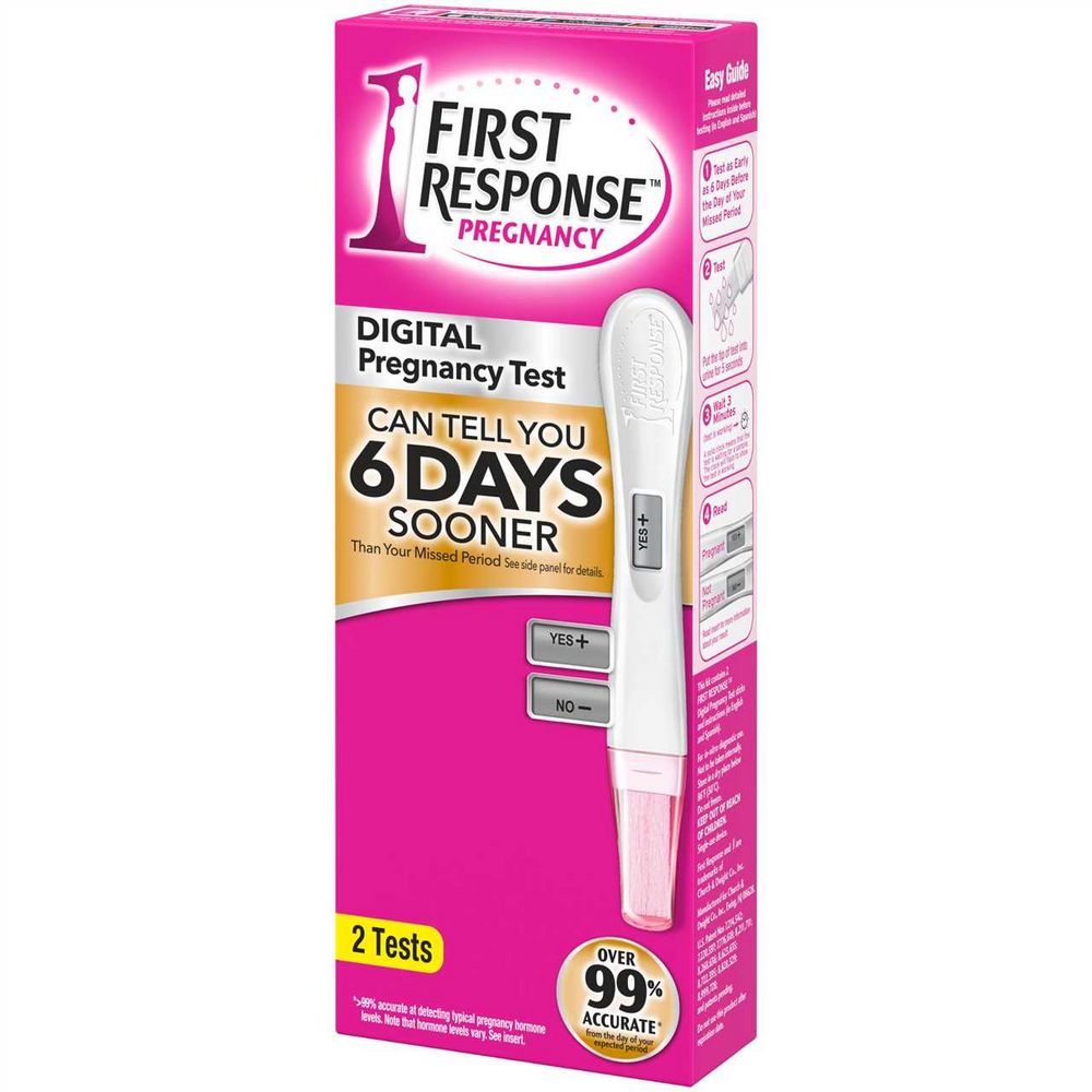 First Response Pregnancy Test Digital: Accurate and Easy-to-Use | Your Trusted Pregnancy Test
