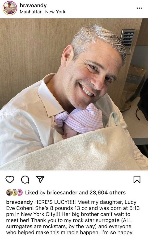 Andy Cohen Welcomes Baby: Everything You Need to Know