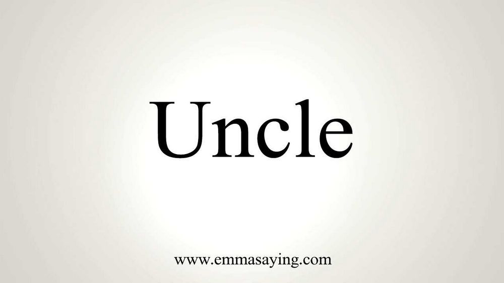 How to spell uncle: Learn the correct spelling of uncle here