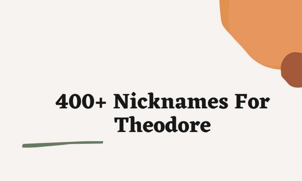 Theodore Nicknames: A Comprehensive Guide to Popular Nicknames for Theodore