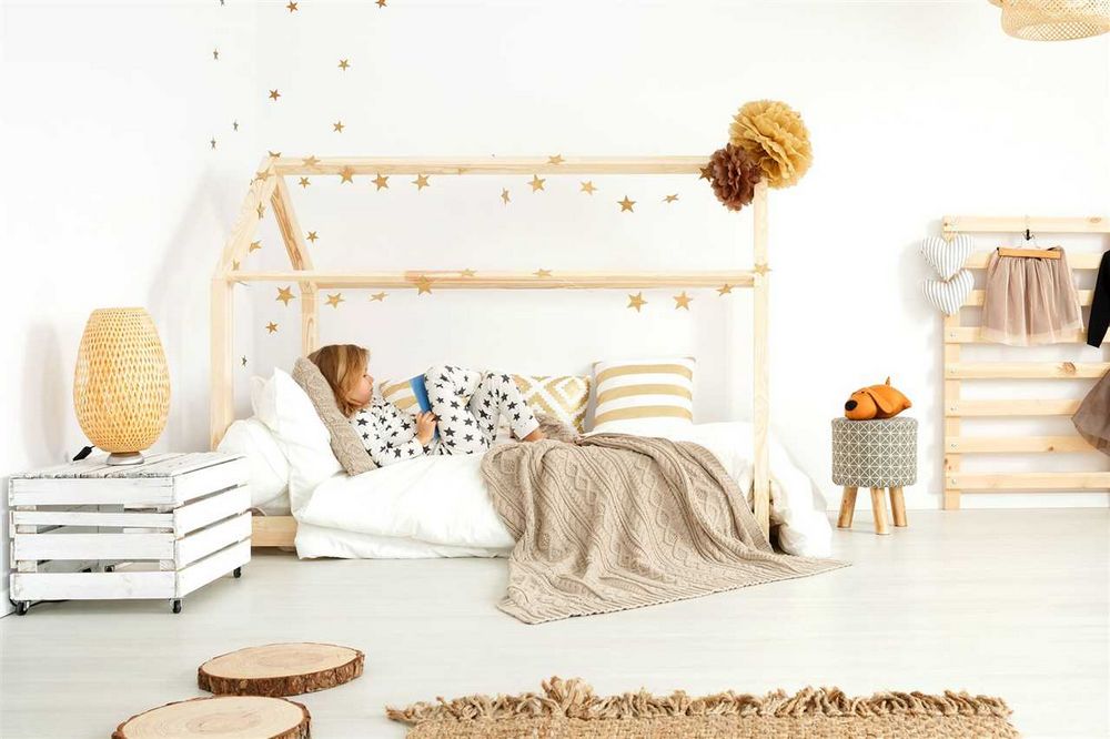 Toddler Floor Bed with Rails: A Safe and Convenient Sleeping Solution