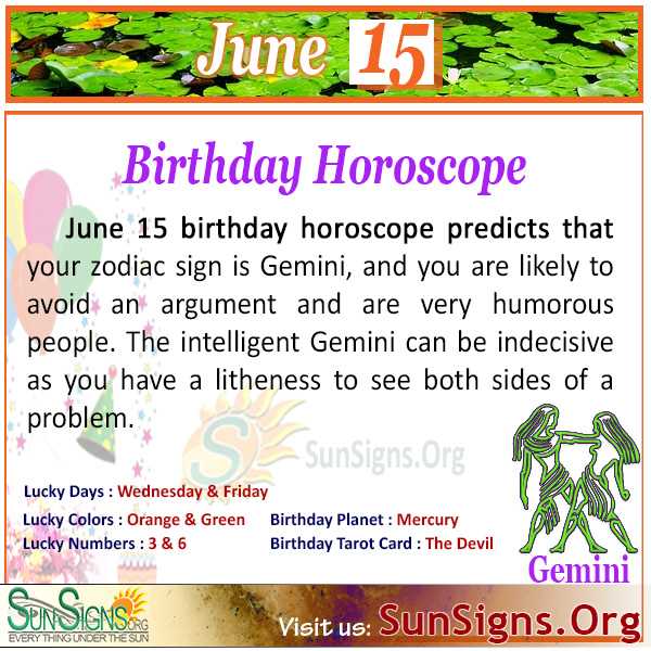 Uncover the Astrological Meaning and Importance of June 15